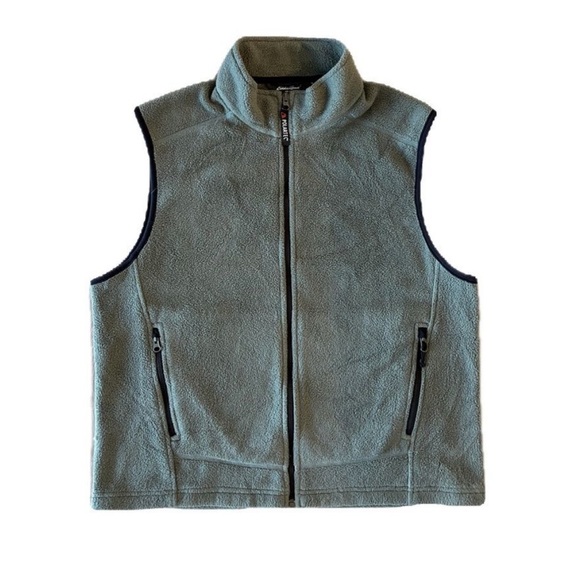 Eddie Bauer Vintage Polartec Zip Vest - Picture 1 of 7